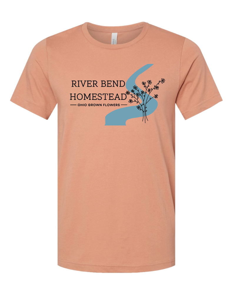 River Bend T-Shirt-Terracotta