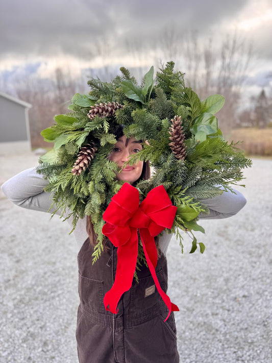 Fresh Evergreen Wreath