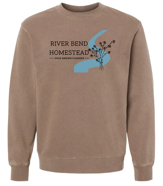 River Bend Crewneck-Clay