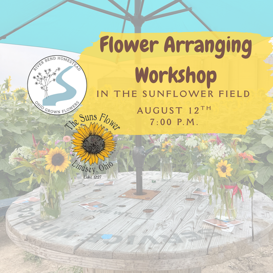 Flower Arranging Workshop at The Suns Flower- 8/12/26